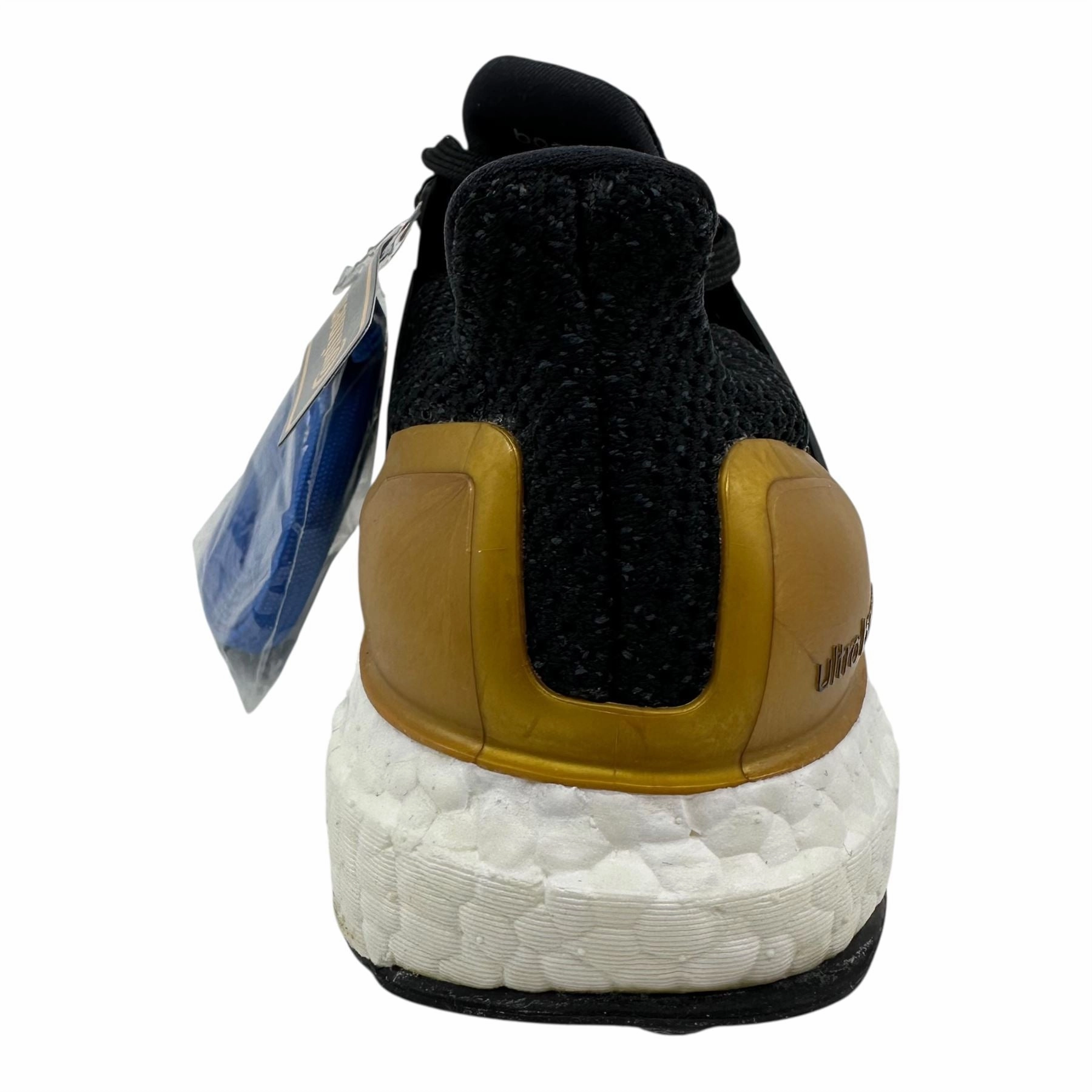 Adidas UltraBoost 2.0 Black Gold Mens Athletic UCLA Bruins Sneaker Bondi 7 Running Shoe