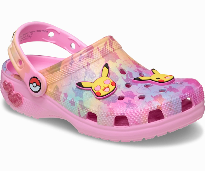 Kids' Pokemon Pikachu Classic Clog Running Shoes With Goretex