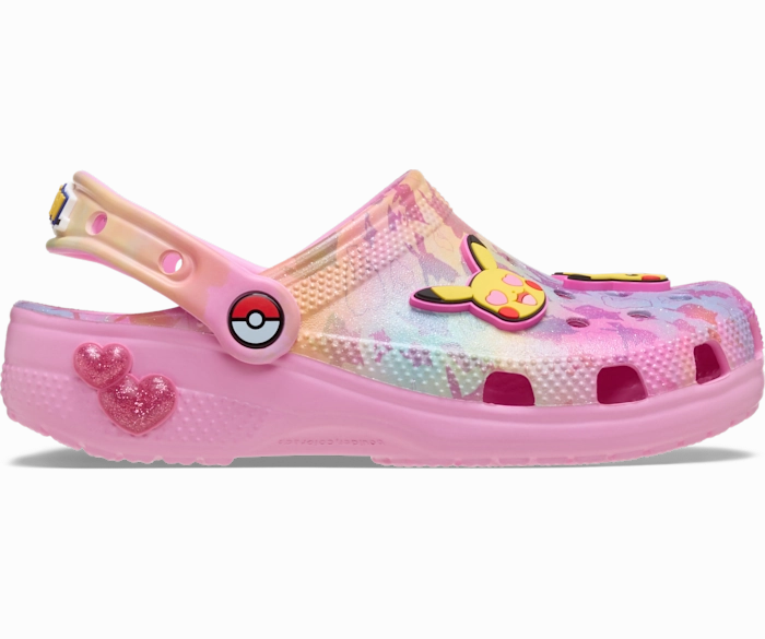 Fitted For Running Shoes Kids' Pokemon Pikachu Classic Clog