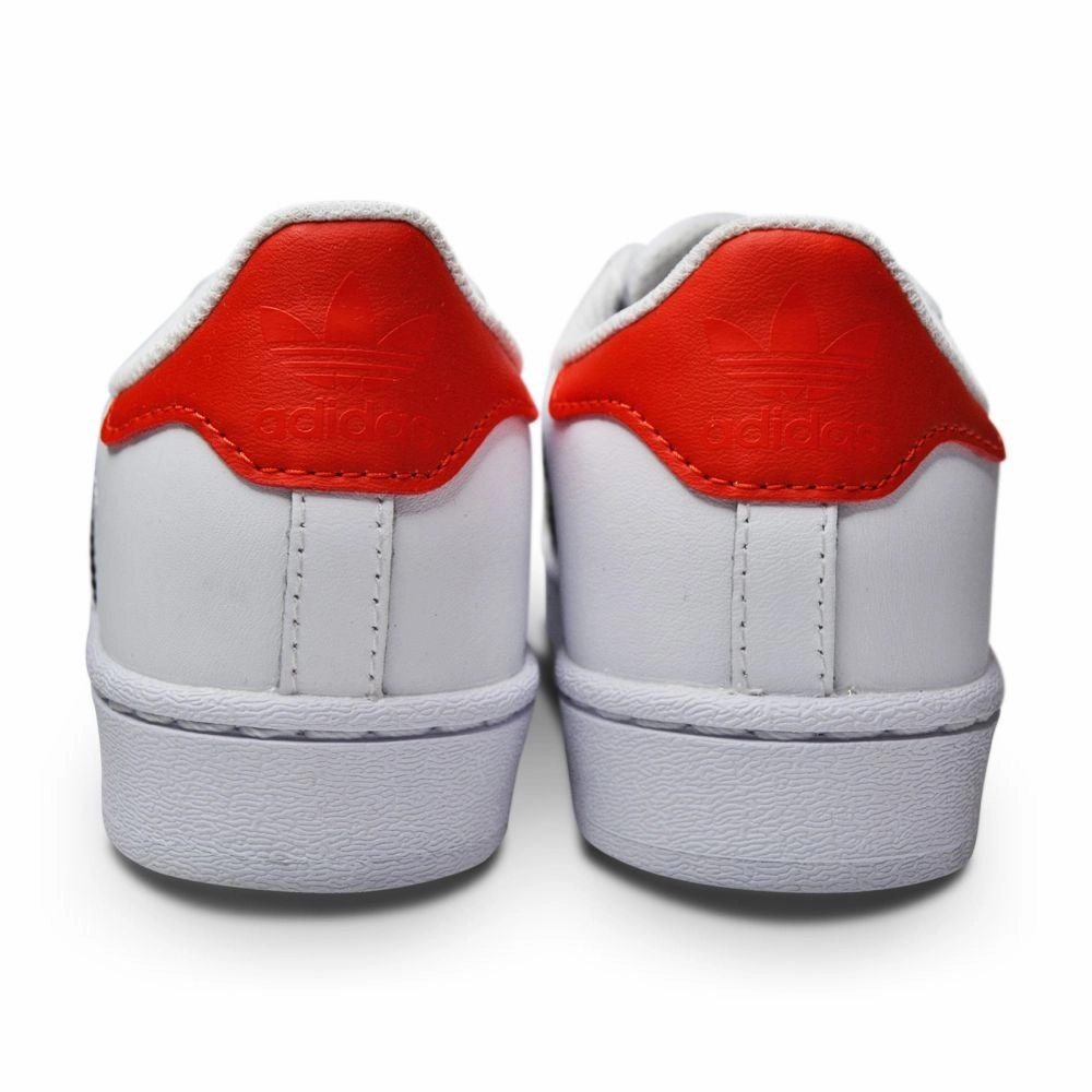 Kids Adidas Superstar C - FY4062 - White White Hirere Adidas Tactical Shoes