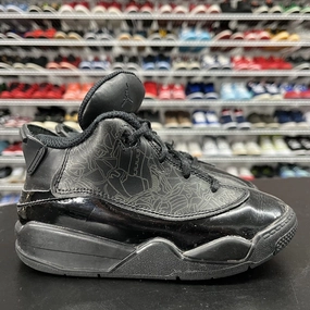 Kids Nike Air Jordan Black Dub Zero 311072-003 Size 10C Asics Shoes Tracking