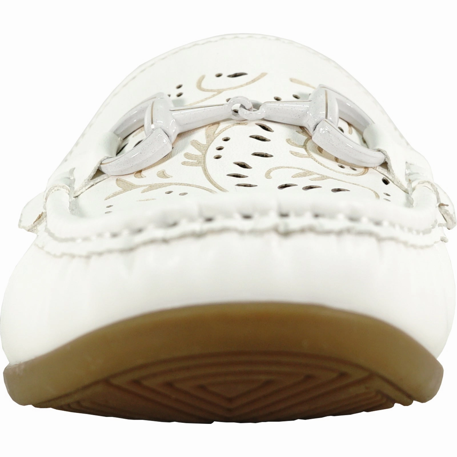 Flats Cycling Shoes KOZI Women Comfort Casual Shoe ML3251 Mule Flat Sandal White