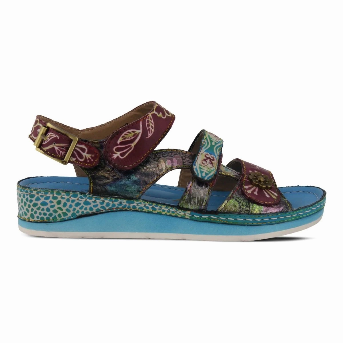 Best Comfortable Shoes L'Artiste By Spring Step Women's Sumacah Aqua Multi