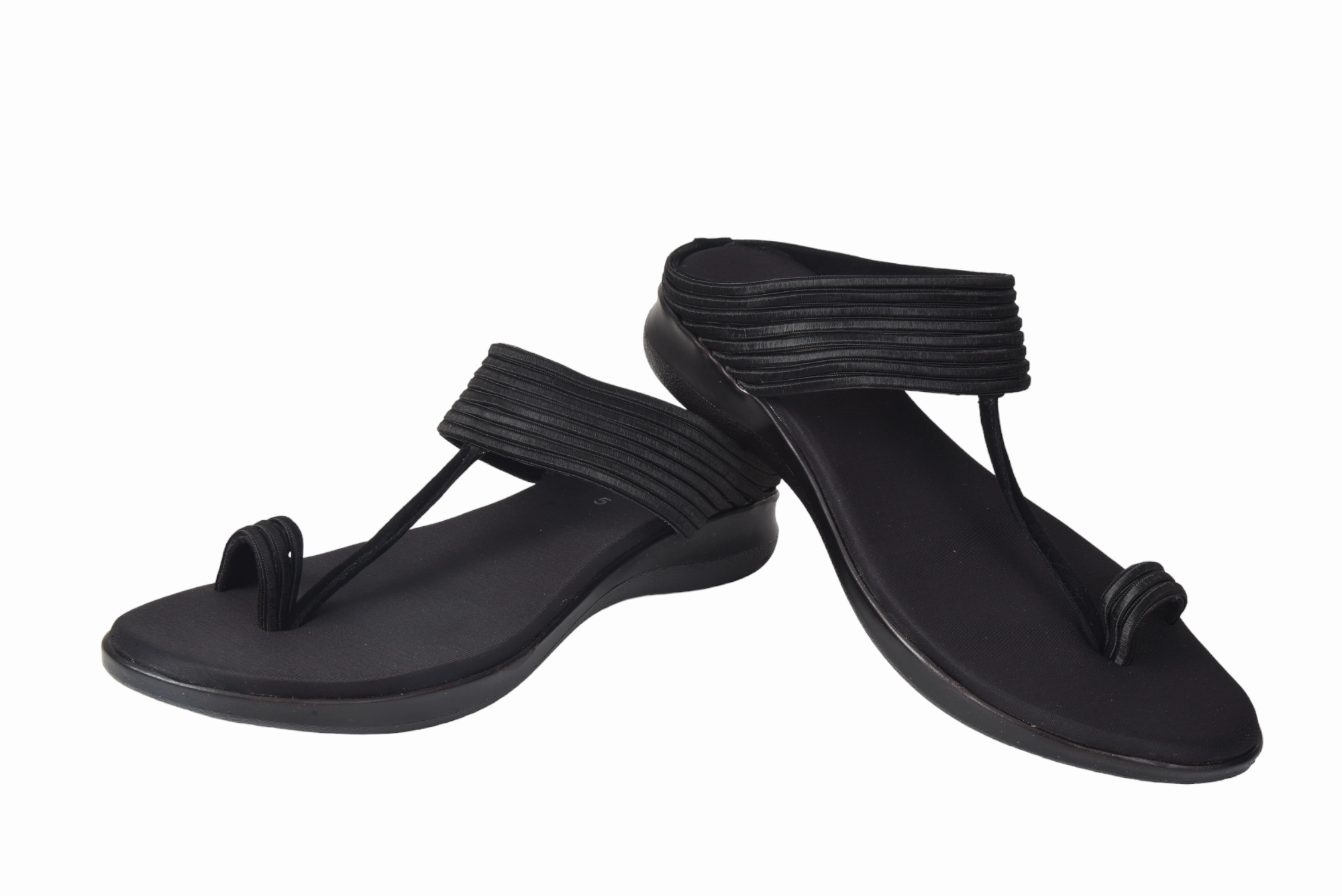 Ladies Comfort Chappal 57710 High Heel To Flat Shoe