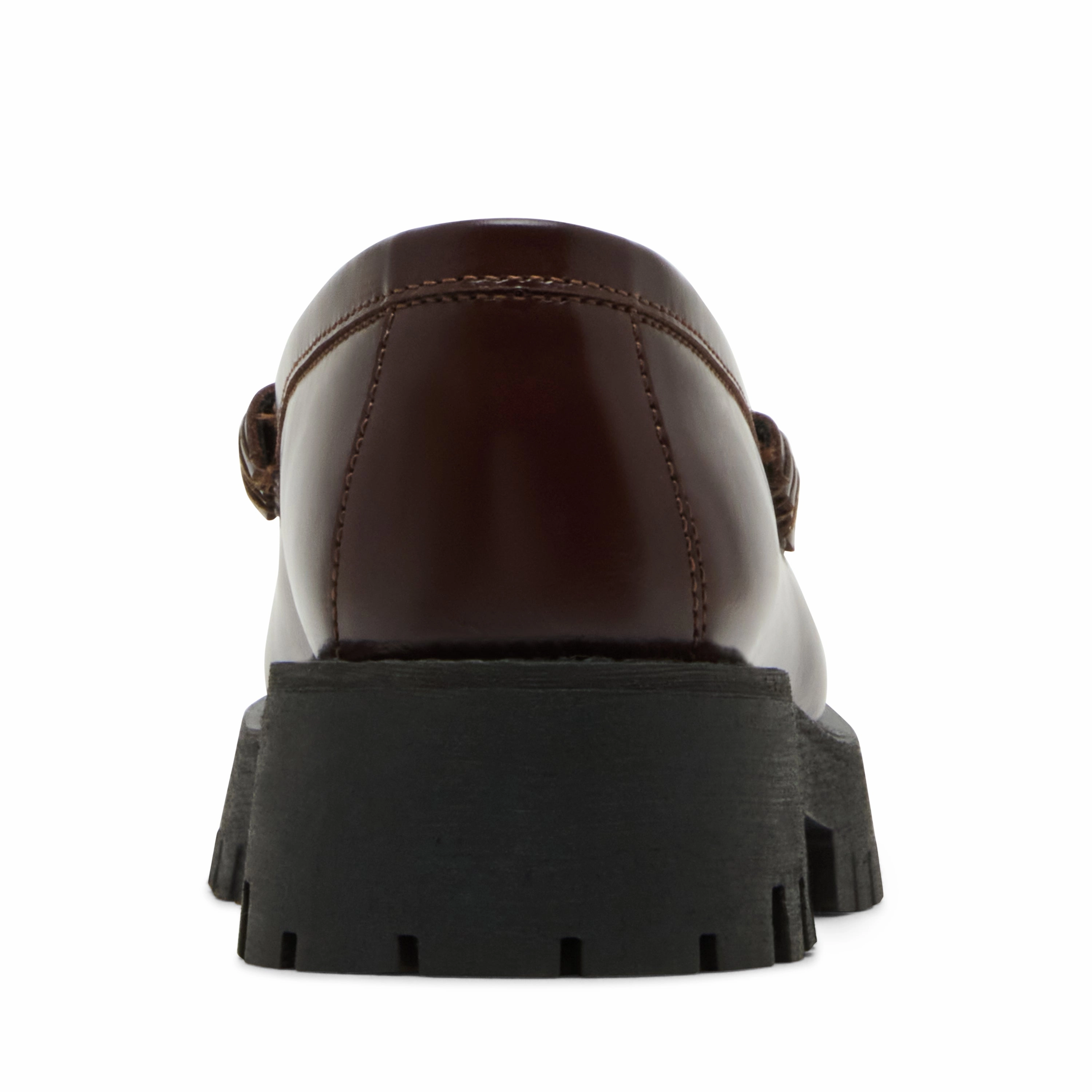 Langsten Flat Shoe BURGUNDY Tie Up Flat Shoes