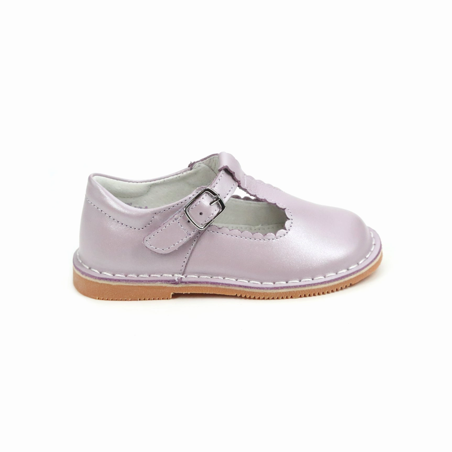 Selina Pastel Scalloped T-Strap Mary Jane Life Of Running Shoes