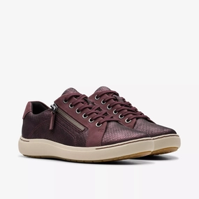 Trending Shoes Casual Clarks Nalle Lace Wine 79966