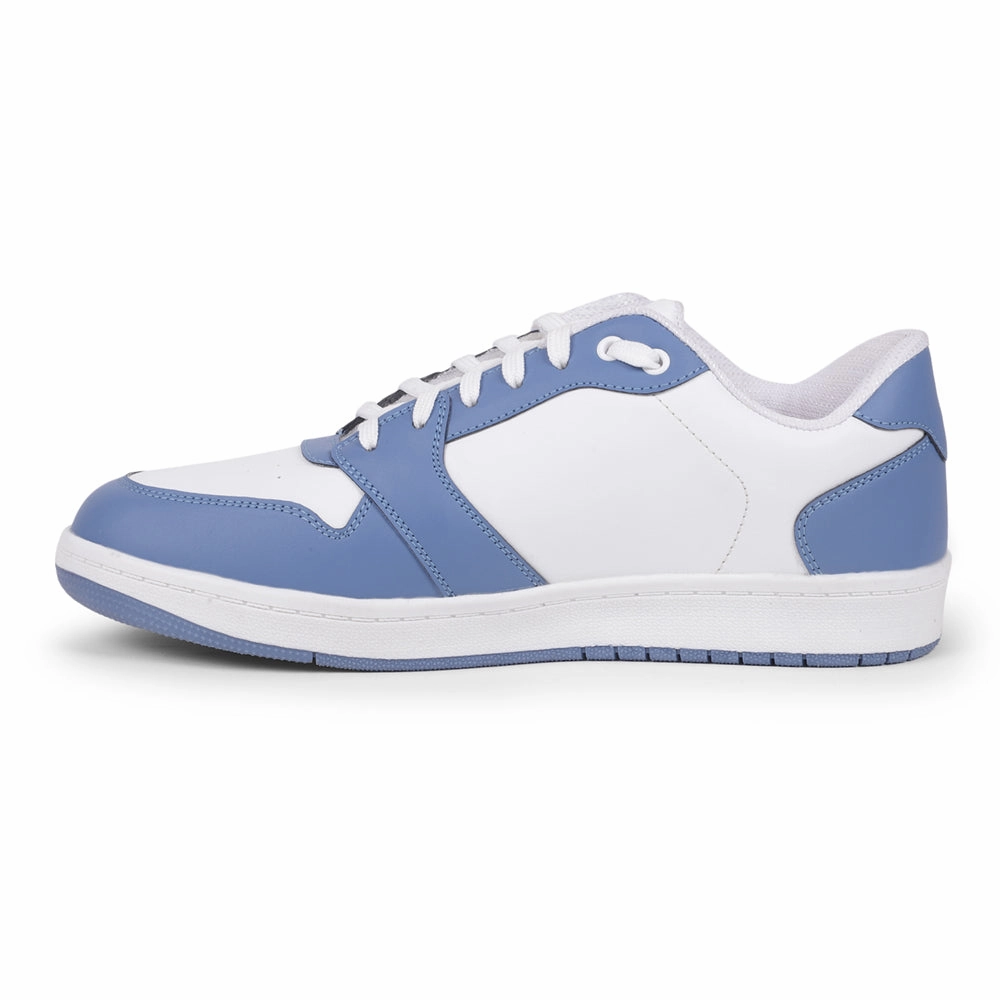 Wide Fit Casual Shoes Leap7x Casual Blue Lacing Sneakers JAXEN-3E By Liberty