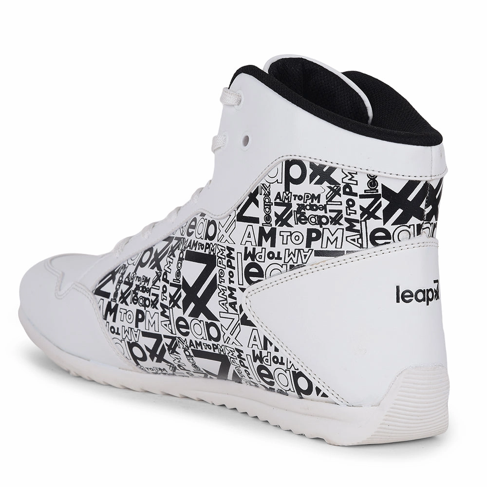 Leap7x Casual White Lacing Sneakers DUCANI-3E By Liberty Derby Shoes Casual