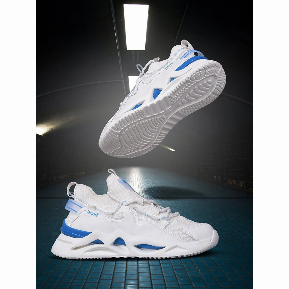 Leap7x Lacing White Casual Shoes For Men NUCLEAR-1 By Liberty Next Casual Shoes
