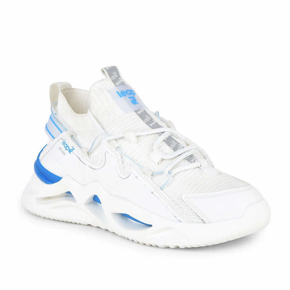 Leap7x Lacing White Casual Shoes For Men NUCLEAR-1 By Liberty Good Business Casual Shoes
