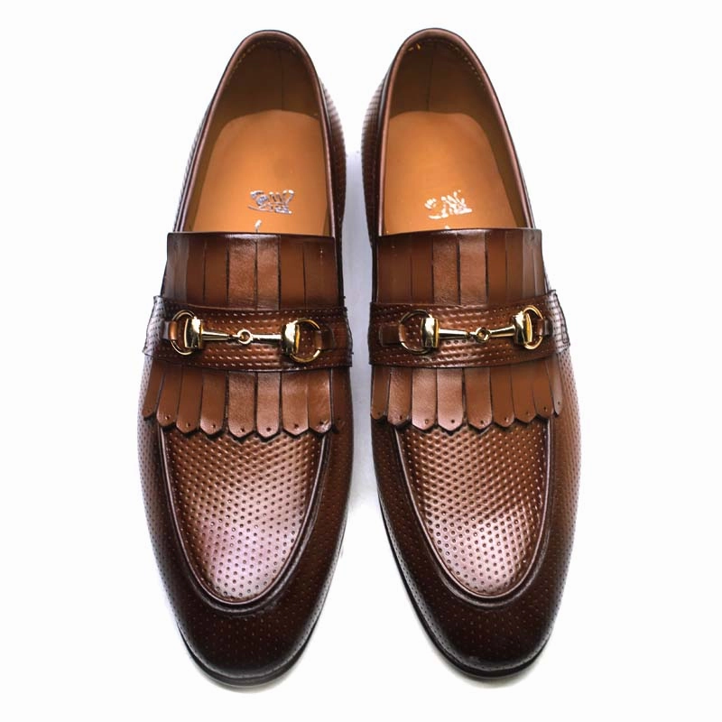 Leather Frill Moccasin Shoes Hoco Shoes Flats