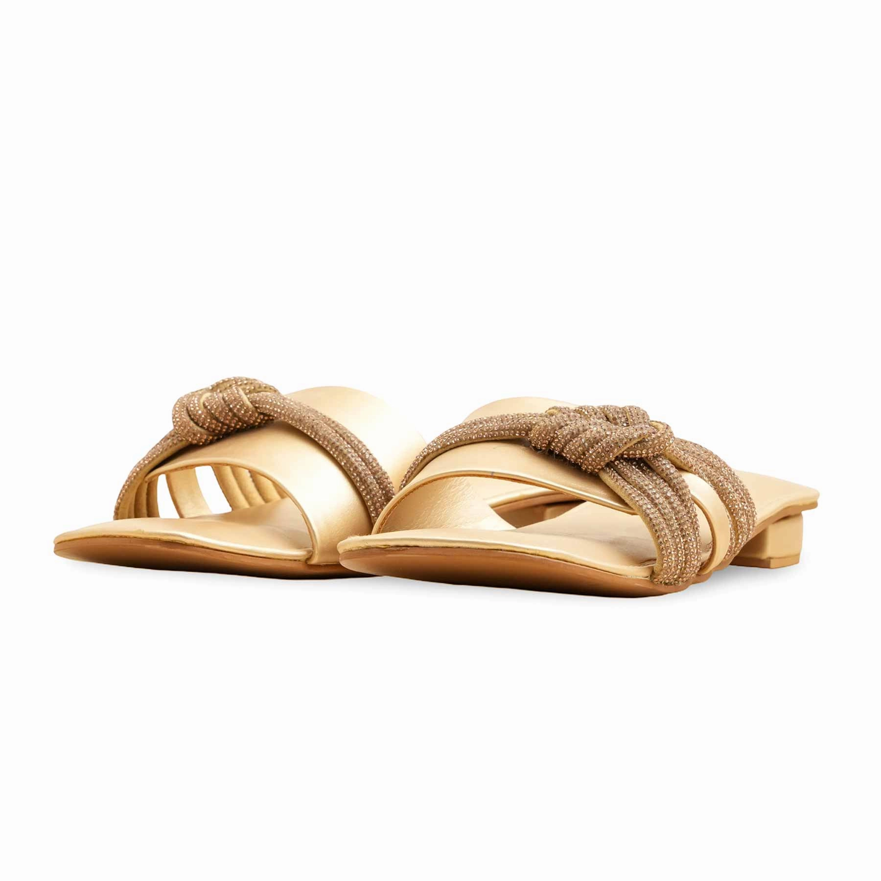 Solarsoft Slides Golden Fancy Slipper FN8011
