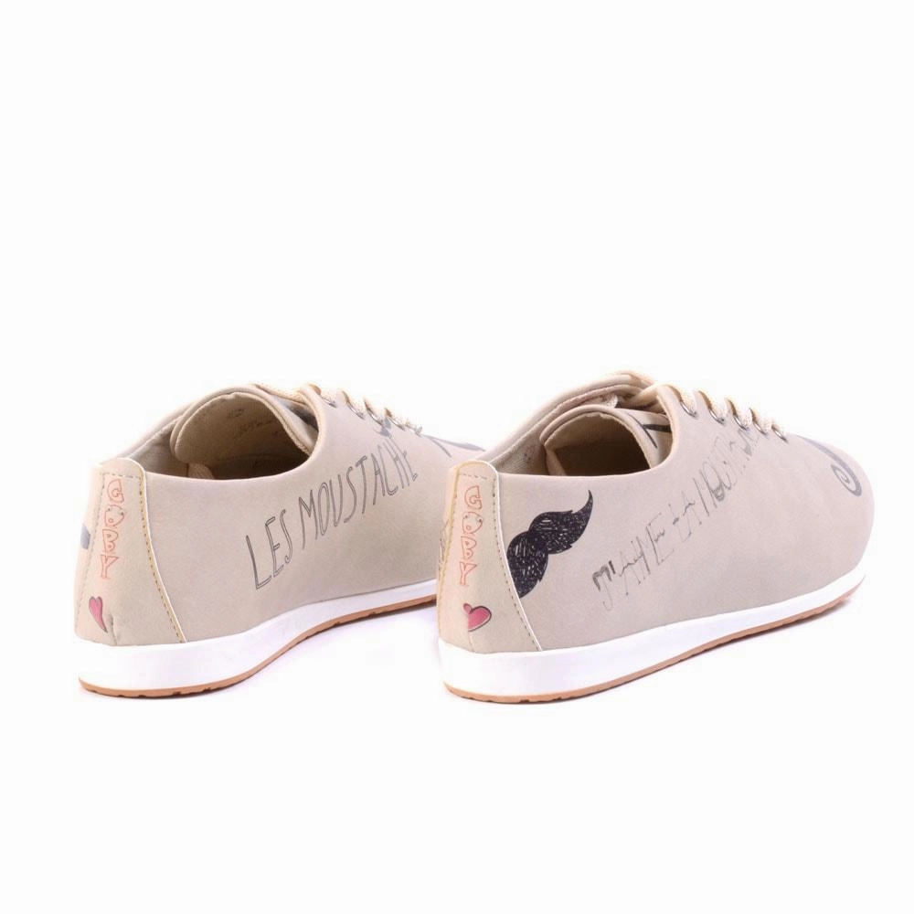 Les Moustache Ballerinas Shoes SLV183 Flat Shoes For With Bunions