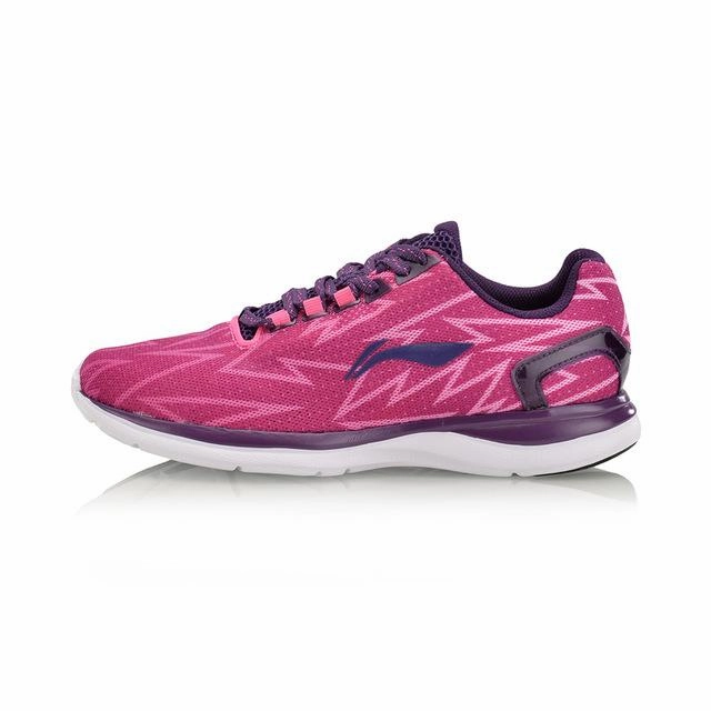 Li-Ning Women's Light Runner Running Shoes Textile Breathable Sneakers Wear-Resistance LiNing Sport Shoes ARBM012 XYP517 Running Shoes Size 5