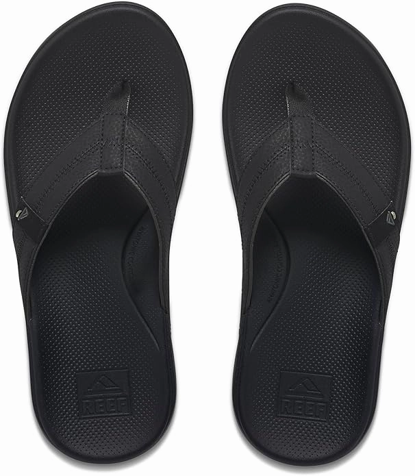 REEF Cushion Phantom 2.0 Men's Cushioned Flip Flop Black - CJ4346 Sandals Club Level Vs Butler