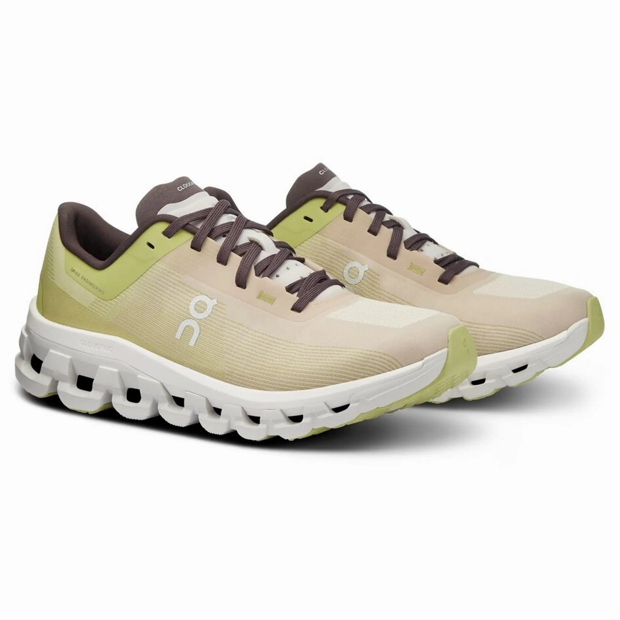 On Running Cloud 4 Zest Frost Shoes (W) Ankle Support Running Shoes