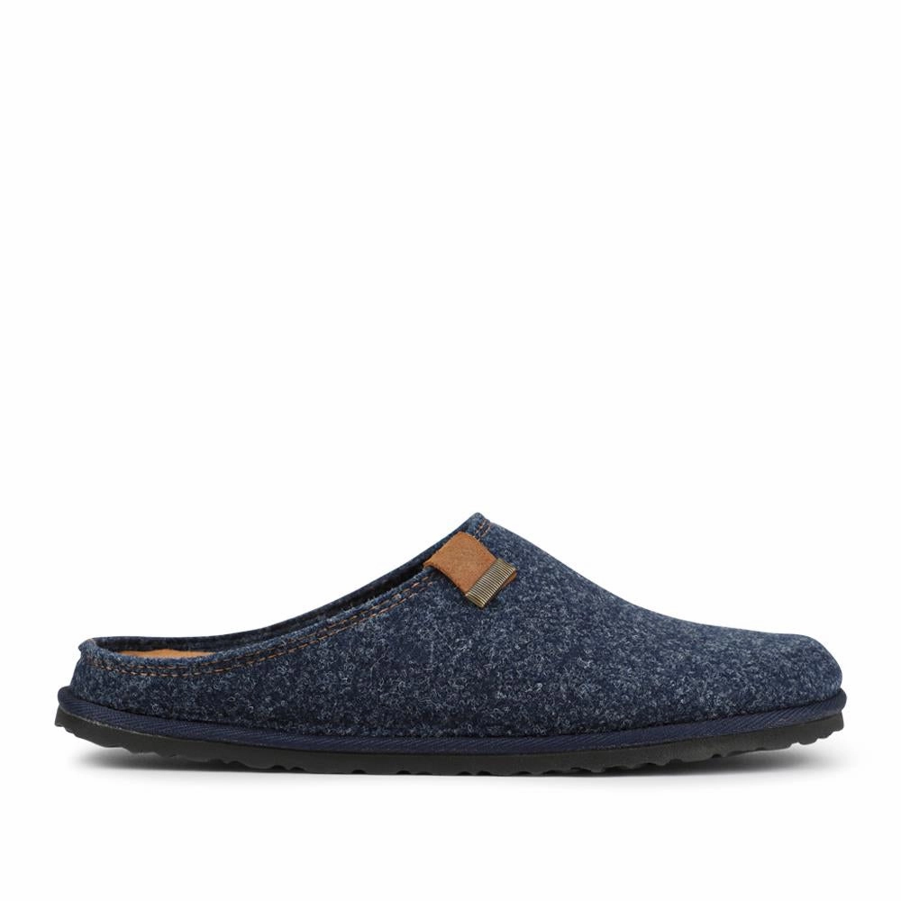 Slippers With Arch Support Plantar Fasciitis Lightweight Durable Mule Slippers - INB42004 / 328 241 - Navy