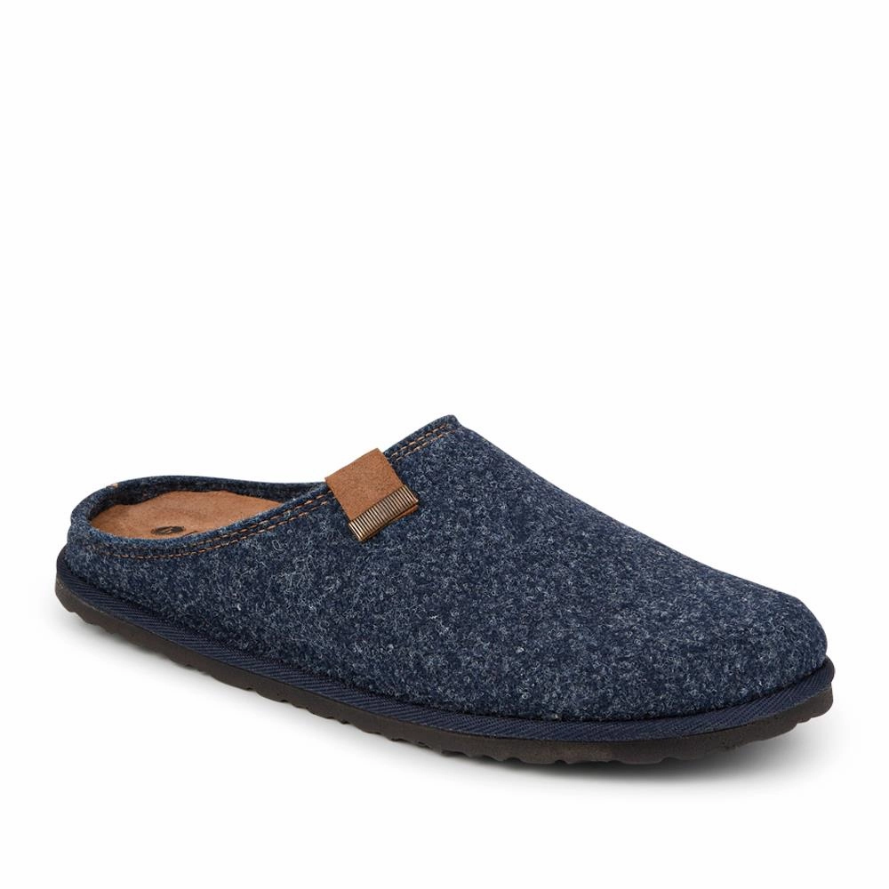 Home Winter Slippers Lightweight Durable Mule Slippers - INB42004 / 328 241 - Navy