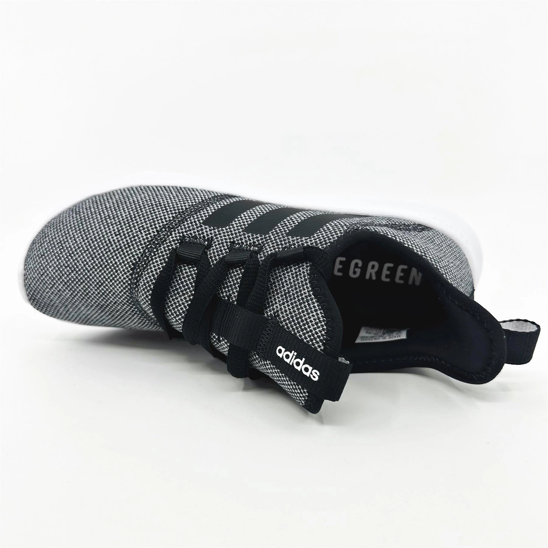 Adidas Cloudfoam Pure 2.0 Black White Womens Athletic Sneakers Adrenaline Running Shoes