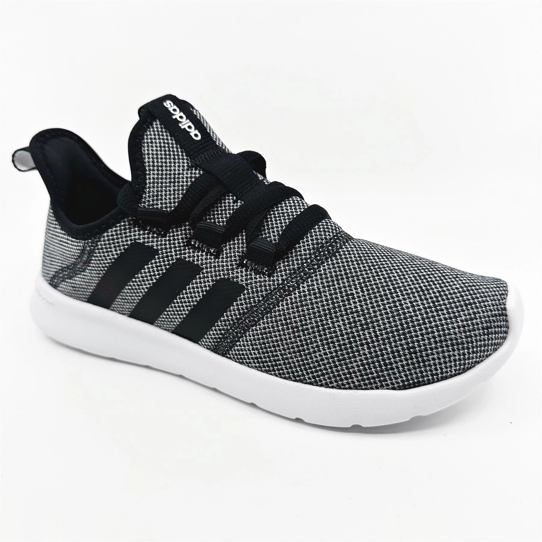 Adidas Cloudfoam Pure 2.0 Black White Womens Athletic Sneakers Military Discount