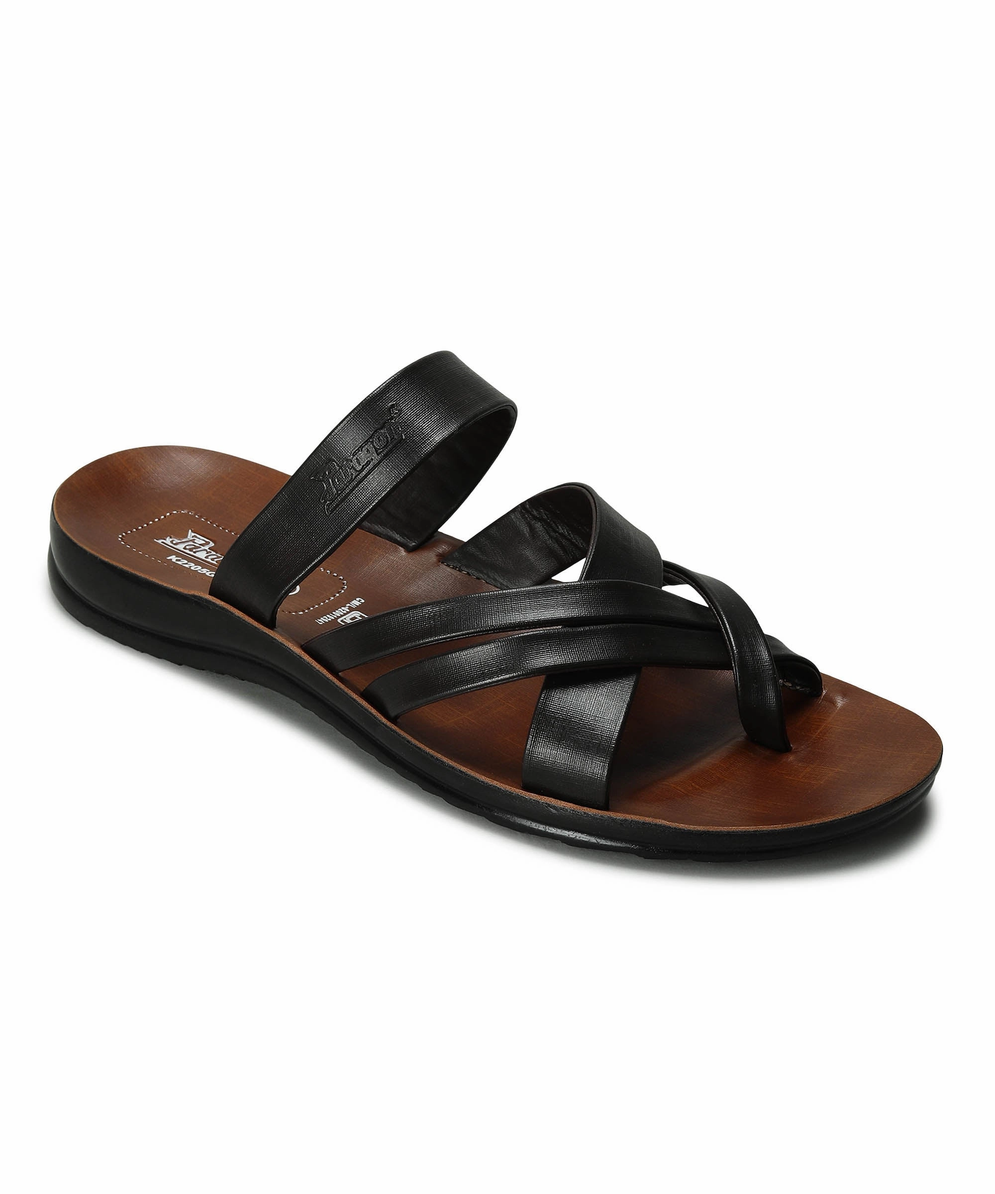 Birkenstock Sandals With Ankle Strap Paragon Men's Slip-on Brown Sandals for Men | Comfortable Sole & Durable