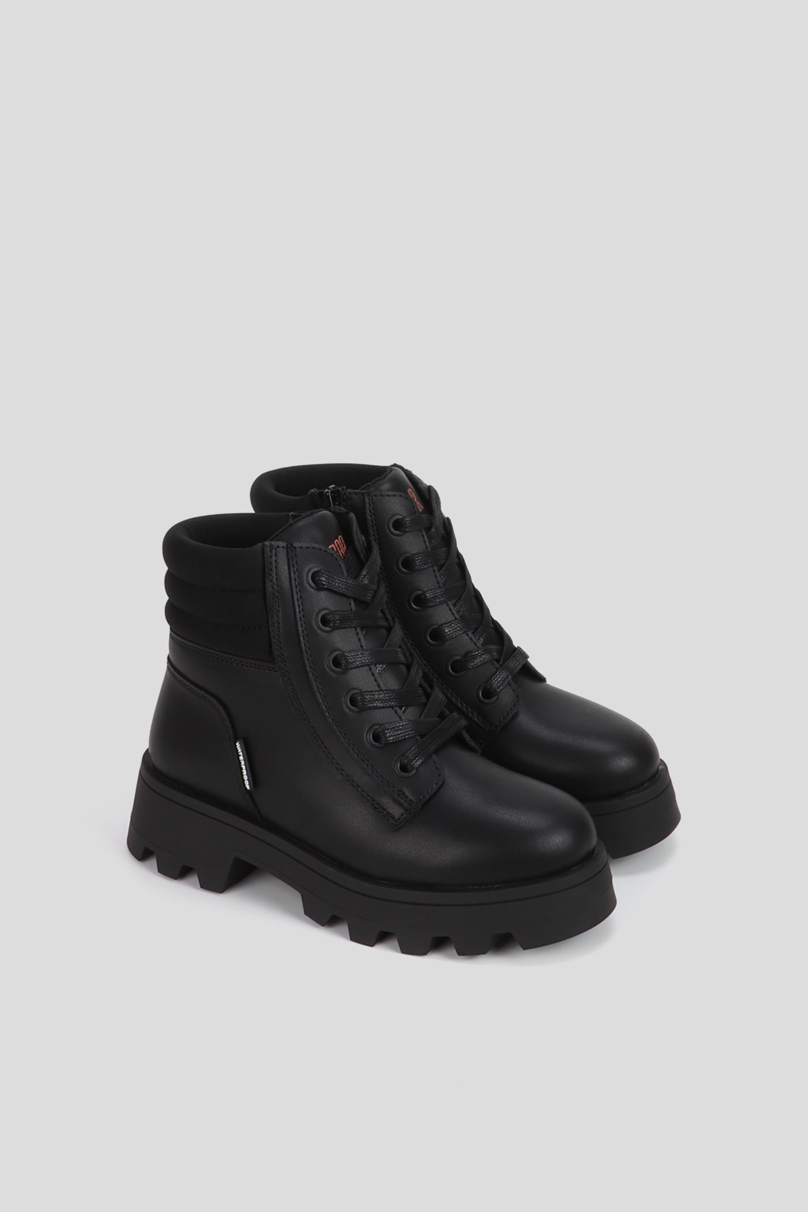 Sasha K Kids Lace Up Boot Glycerin Stealthfit 21 Neutral Running Shoe