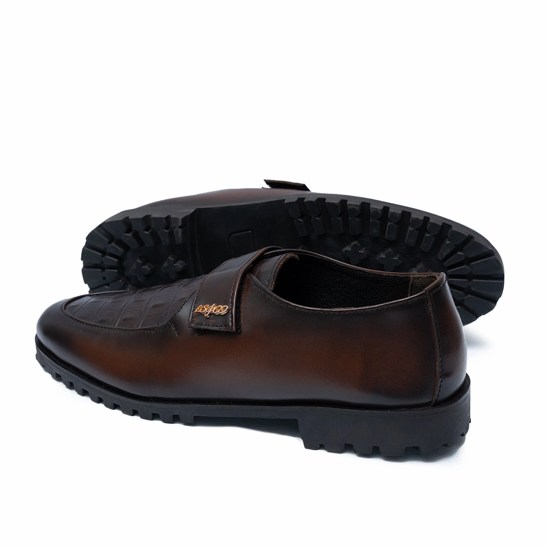 Loafers For Shorts LS Pure Leather Handmade Cavalor CHUNKY LOAFERS LS-104