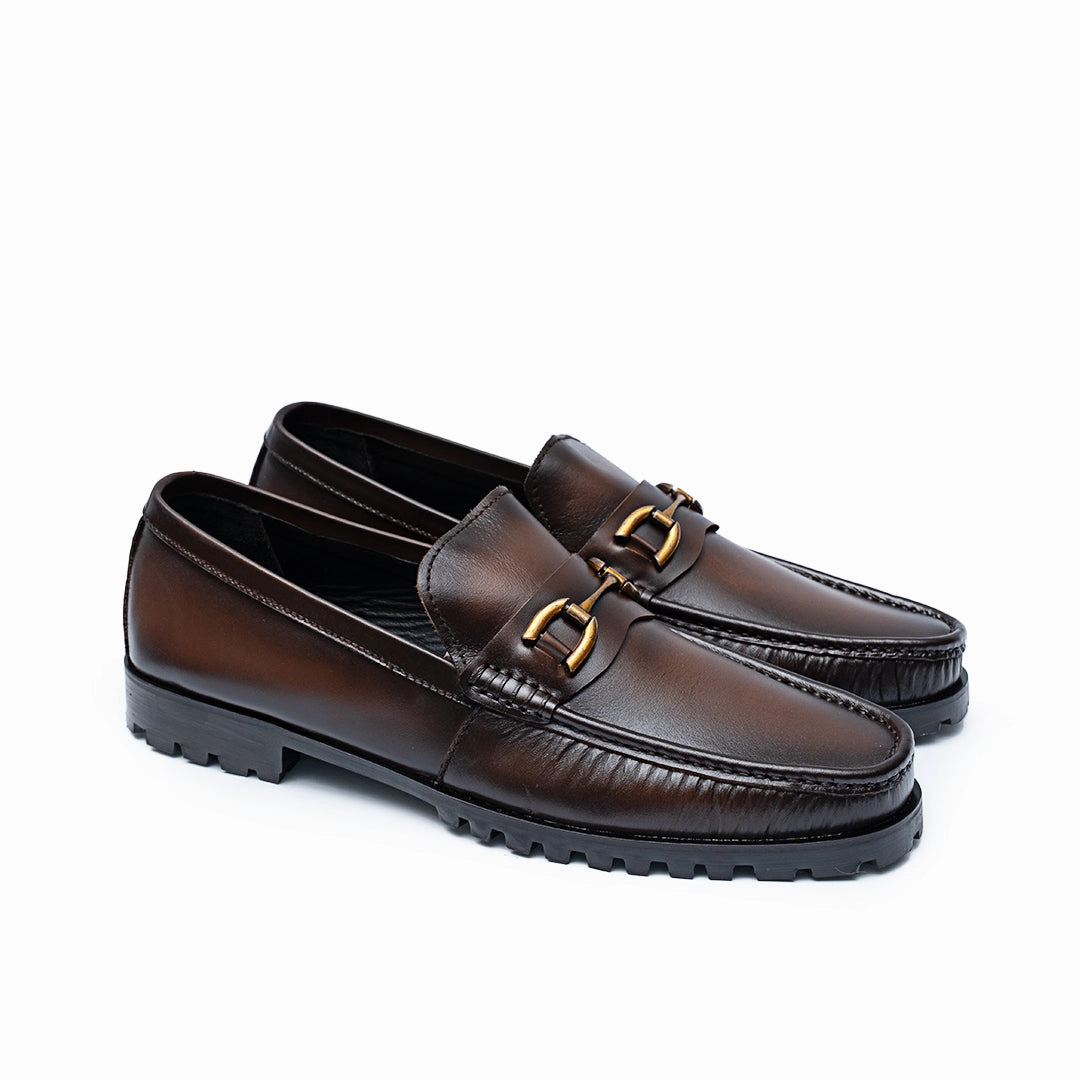 High End Loafers LS Pure Leather Handmade Zenith CHUNKY LOAFERS LS-553