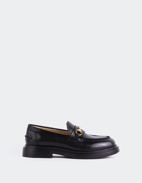 Michael Michael Kors Loafers Luxie Black Leather