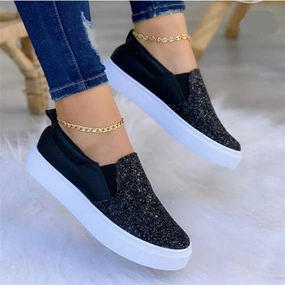 Moccasins Crystal Flat Female Loafers Shoes Gold/Black/Rose Gold Top Mtb Flat Shoes