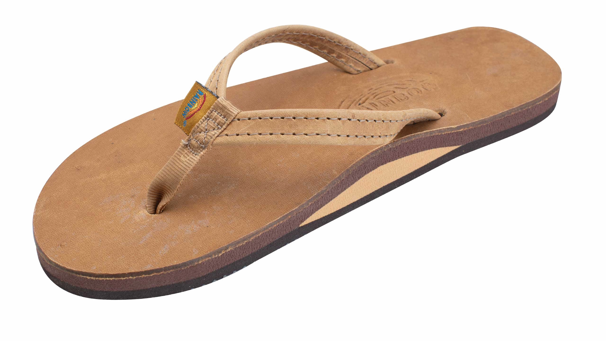 Flip Flops Kadee Ii Luxury Narrow Strap Buckskin