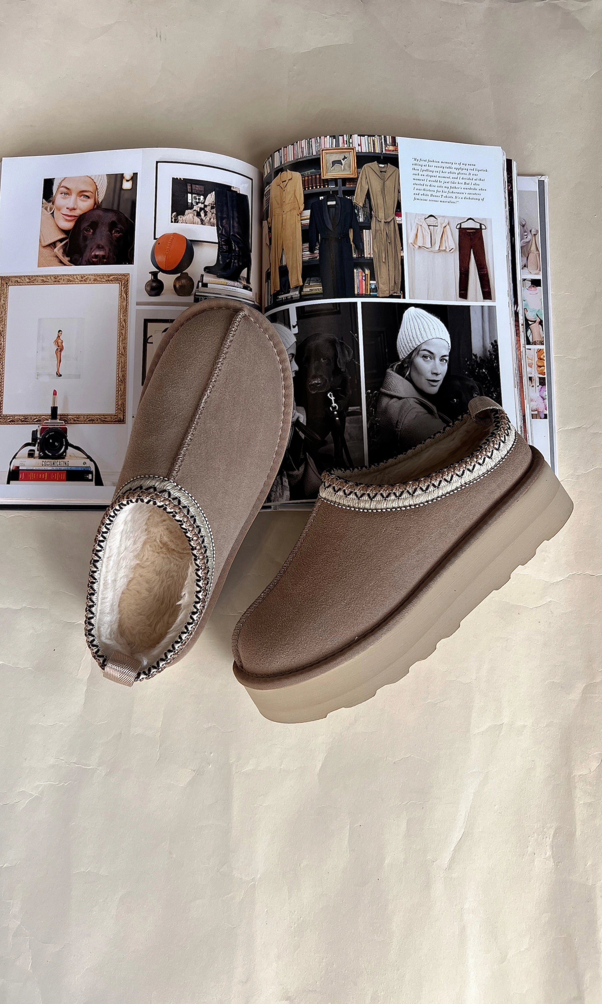 Wooden Slippers Cozy Season Slipper