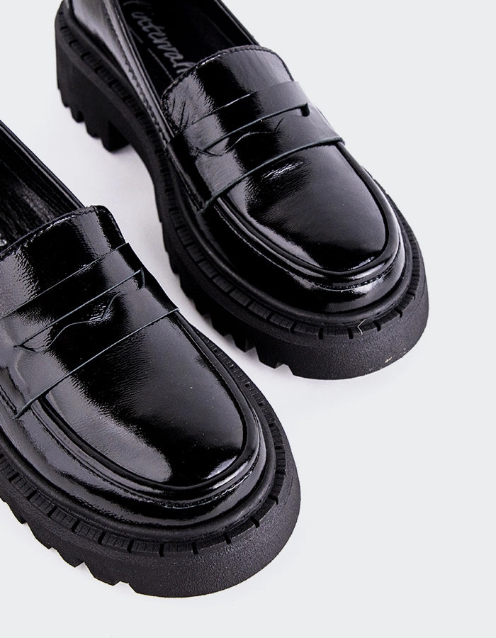 Michael Kors Loafers Lydia Black Patent