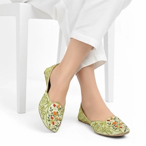 M0604 khussa-R34-3 Flat Shoes Squatting