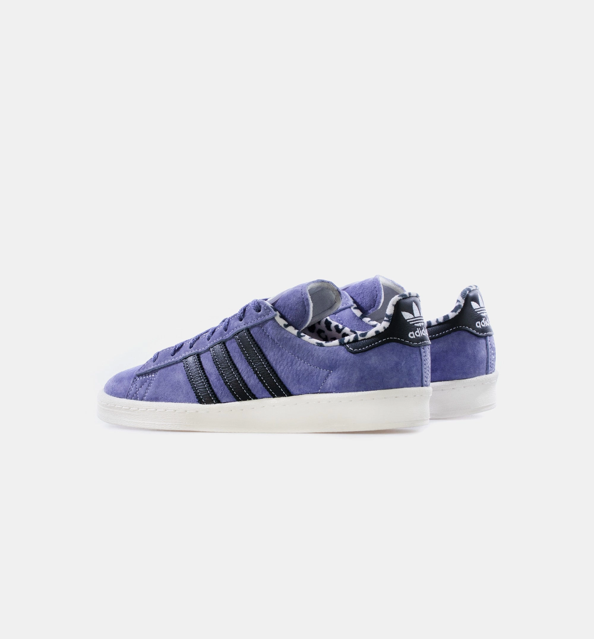 Dopest Adidas Shoes Campus 80 XLarge Mens Lifestyle Shoe - Orbit Violet/Core Black/Chalk White