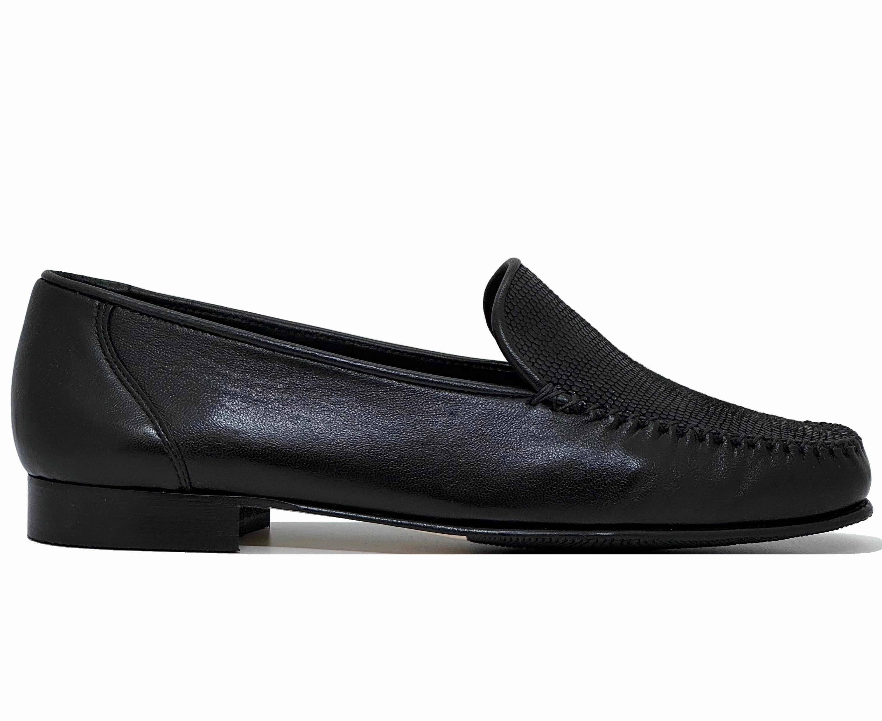 Vince Loafers Madison Leather Low Heel Loafer