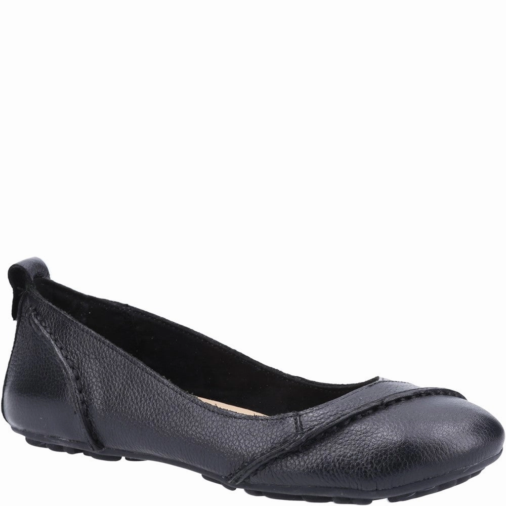 Black Janessa Slip-On Shoes Chain Flat Shoes