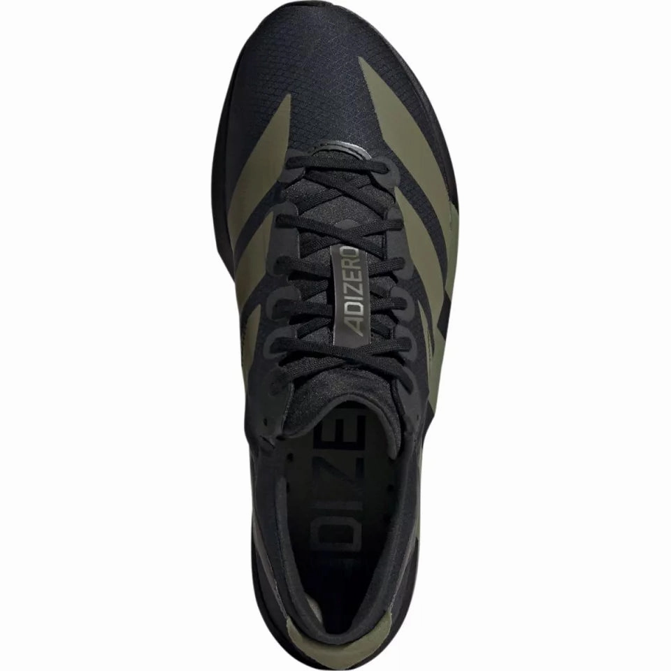 Men's Adizero Adios 9 Running Shoes Core Black / Focus Olive / Charcoal Adidas Rapidmove Training Shoes