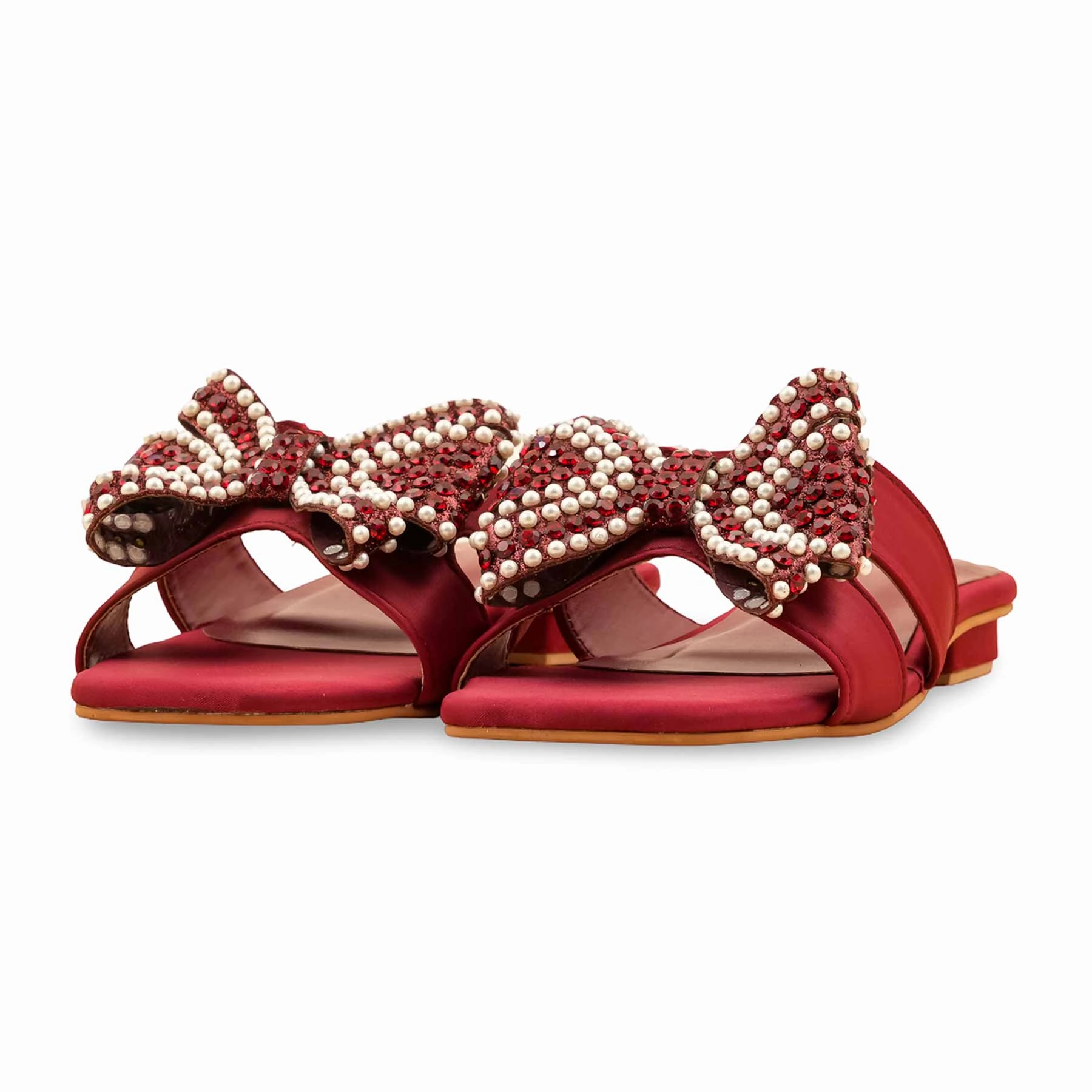 Monkey Slitters Coraline Maroon Fancy Slipper FN7961
