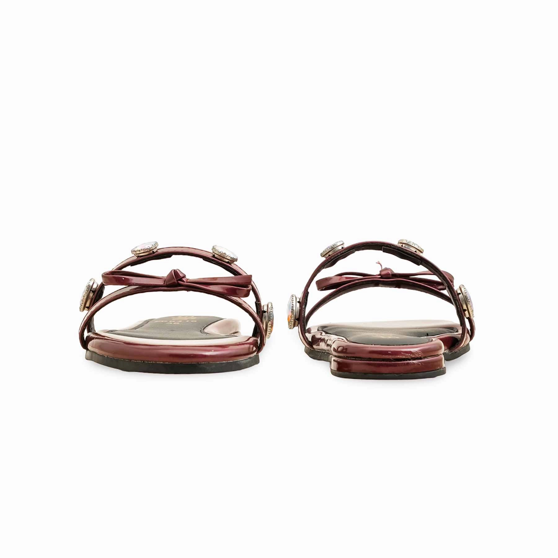 Maroon Formal Slipper FR8416 49ers Slippers