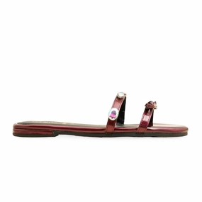 Jumpman Slides Maroon Formal Slipper FR8416