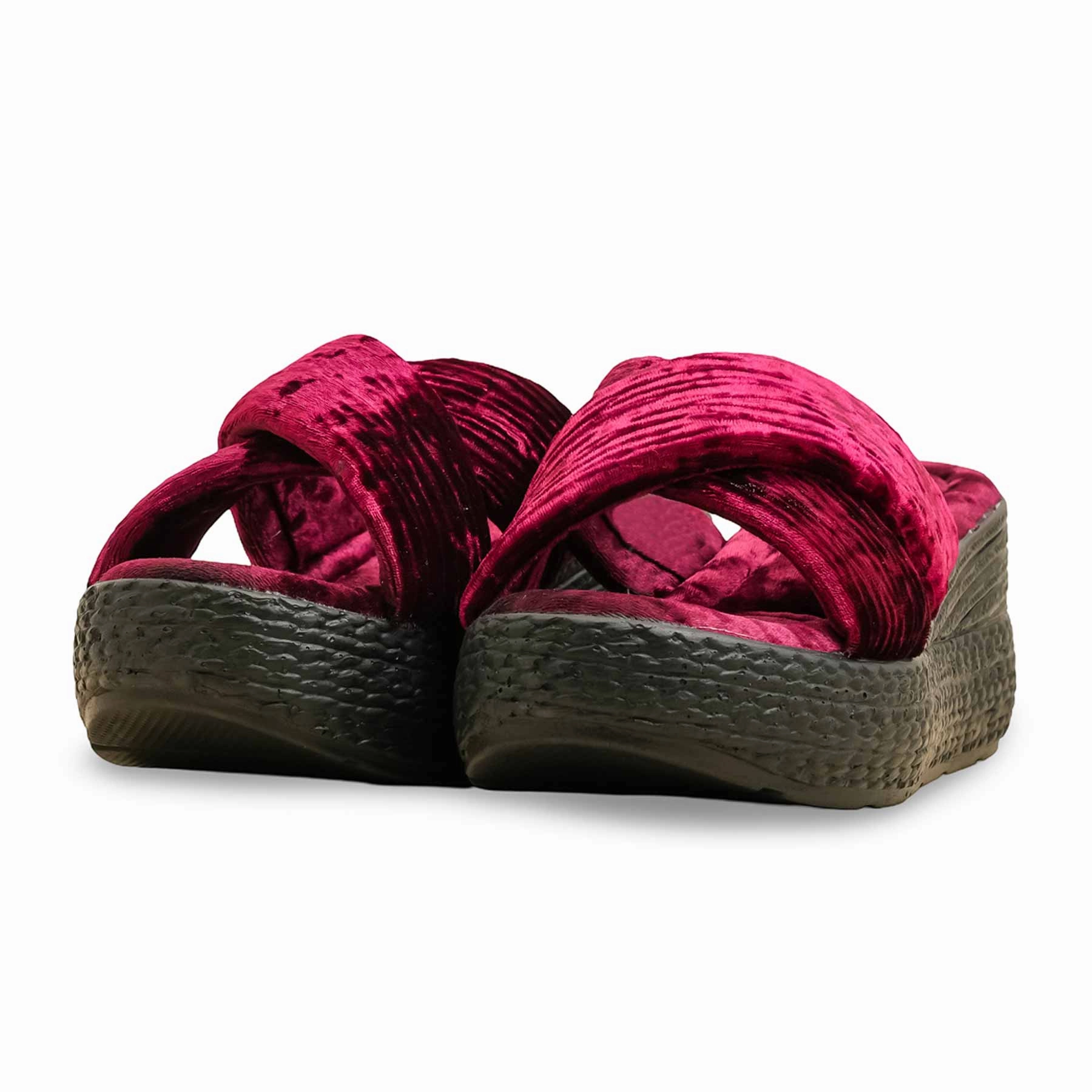 Maroon Formal Slipper PU0610 Sullivan Slippers