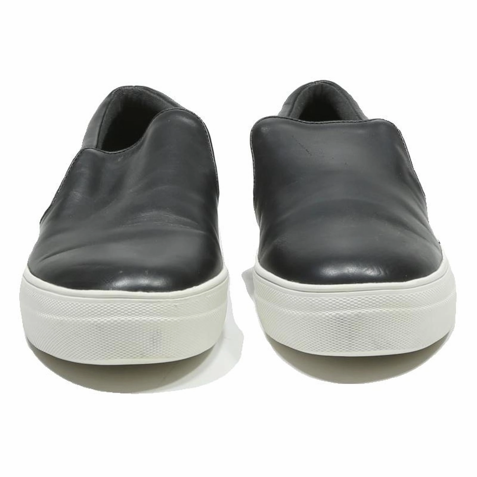 Originals Superstar Casual Shoes STEVE MADDEN Gills Womens Black Leather Slip On Trainers UK 7 Casual Comfort