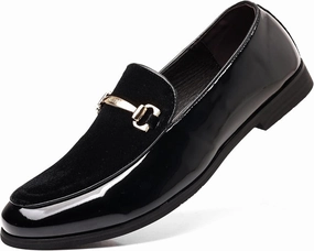Men's Casual Velvet Patent Leather Loafers Lined Vs Unlined Loafers