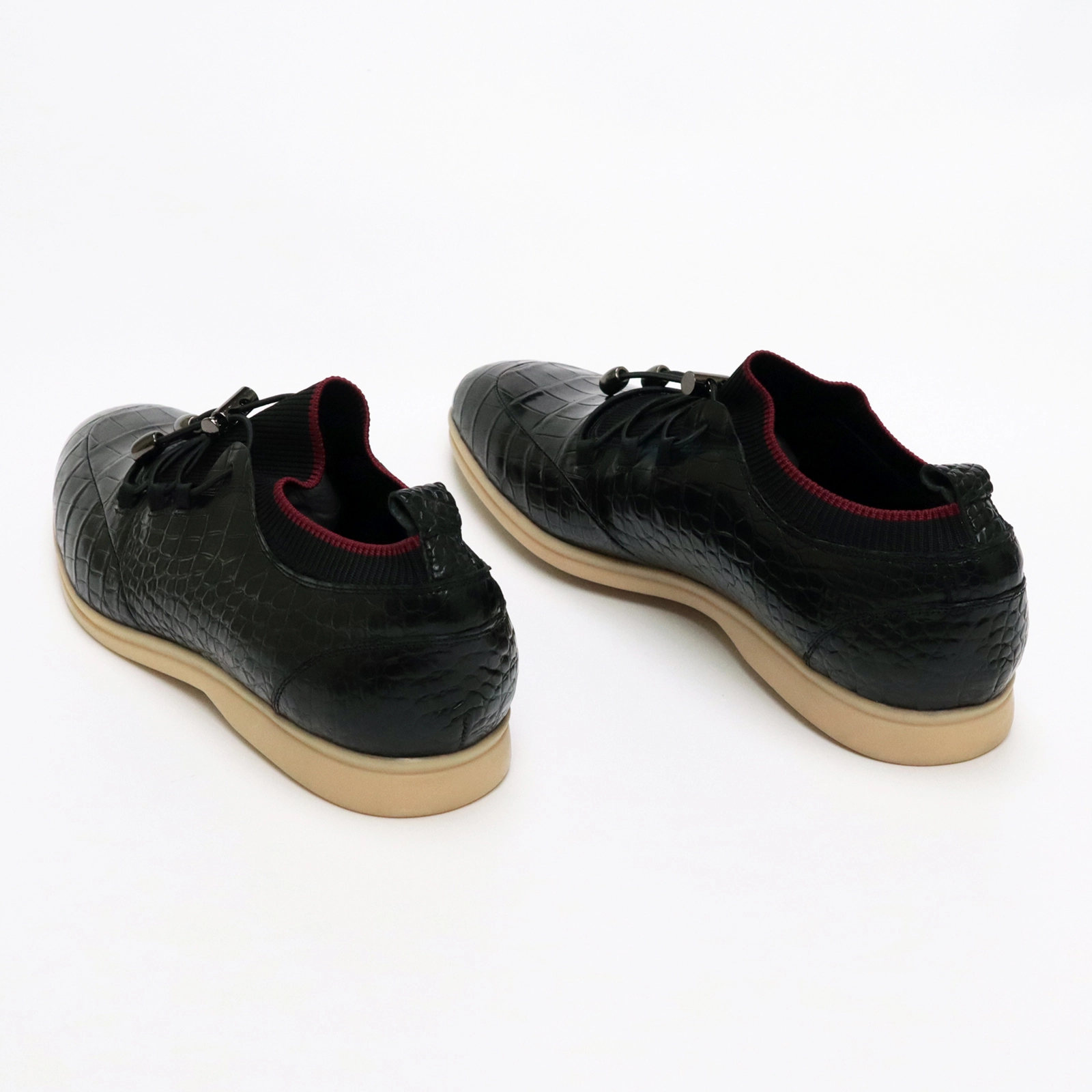 Men's Genuine Crocodile Alligator Leather Slip On Loafer Business Best Loafers