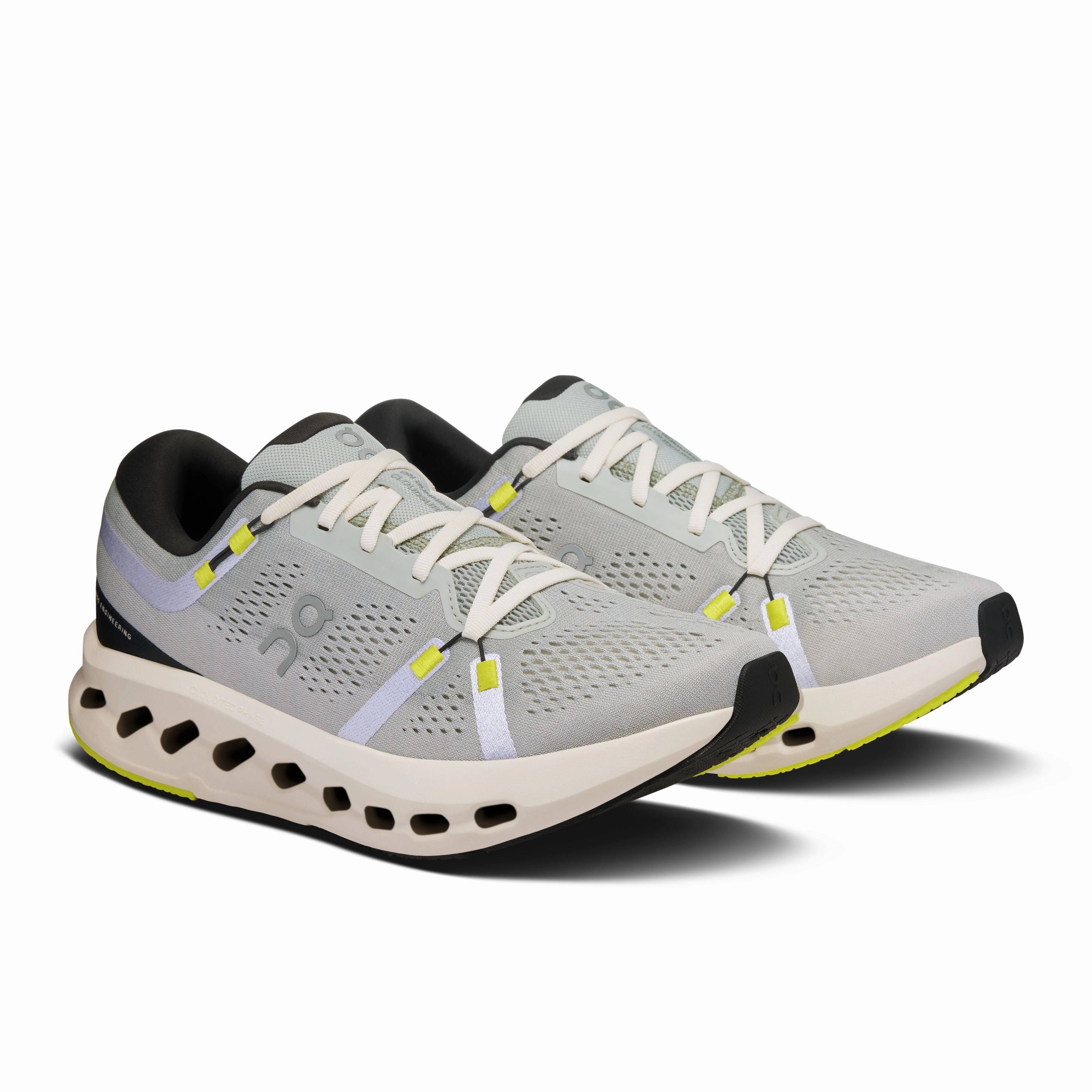 Men's On Cloudsurfer 2 Running Shoe in Glacier | Ivory Flat Running Shoes