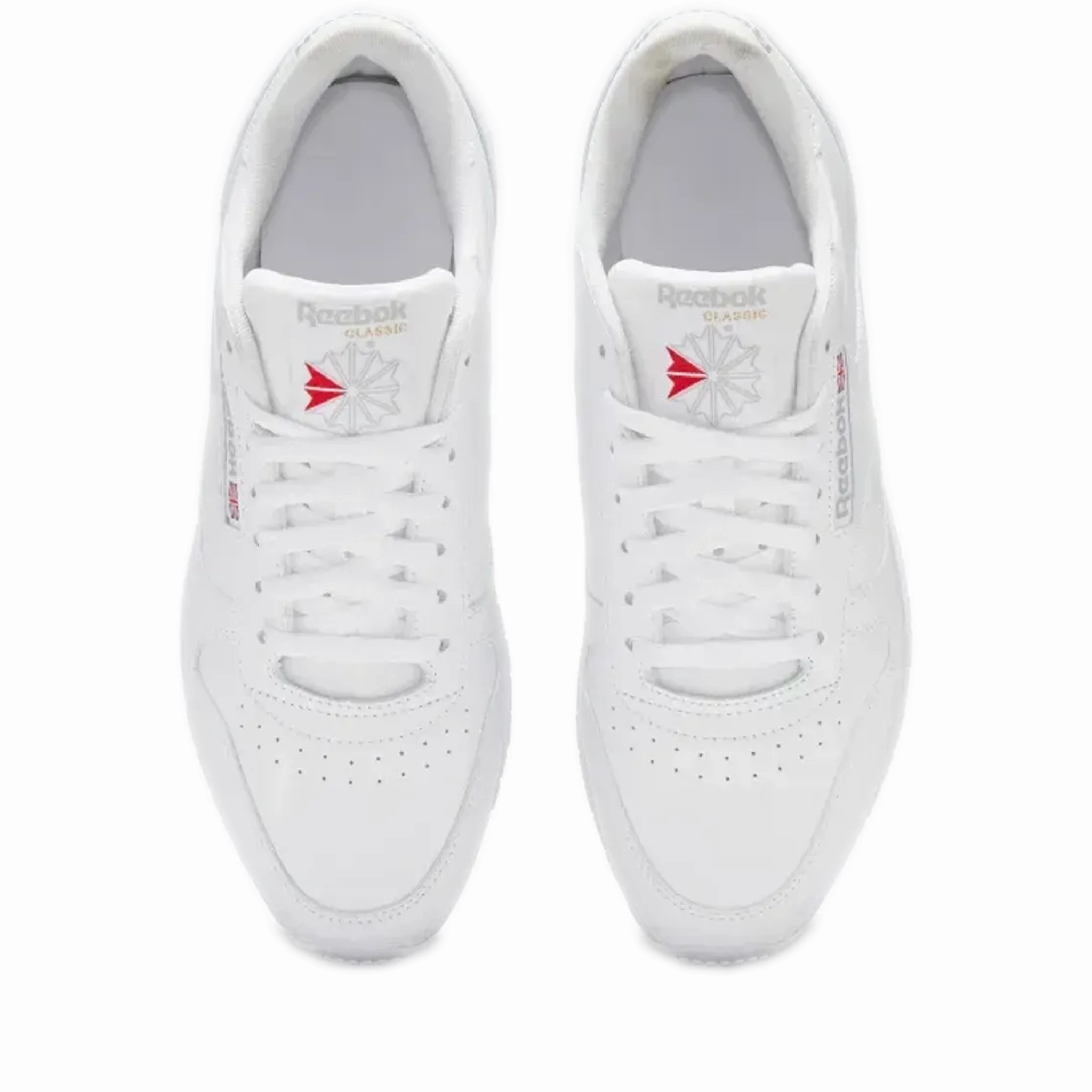 Shoes Sneakers Men's Reebok Classic Leather Shoes - White/White