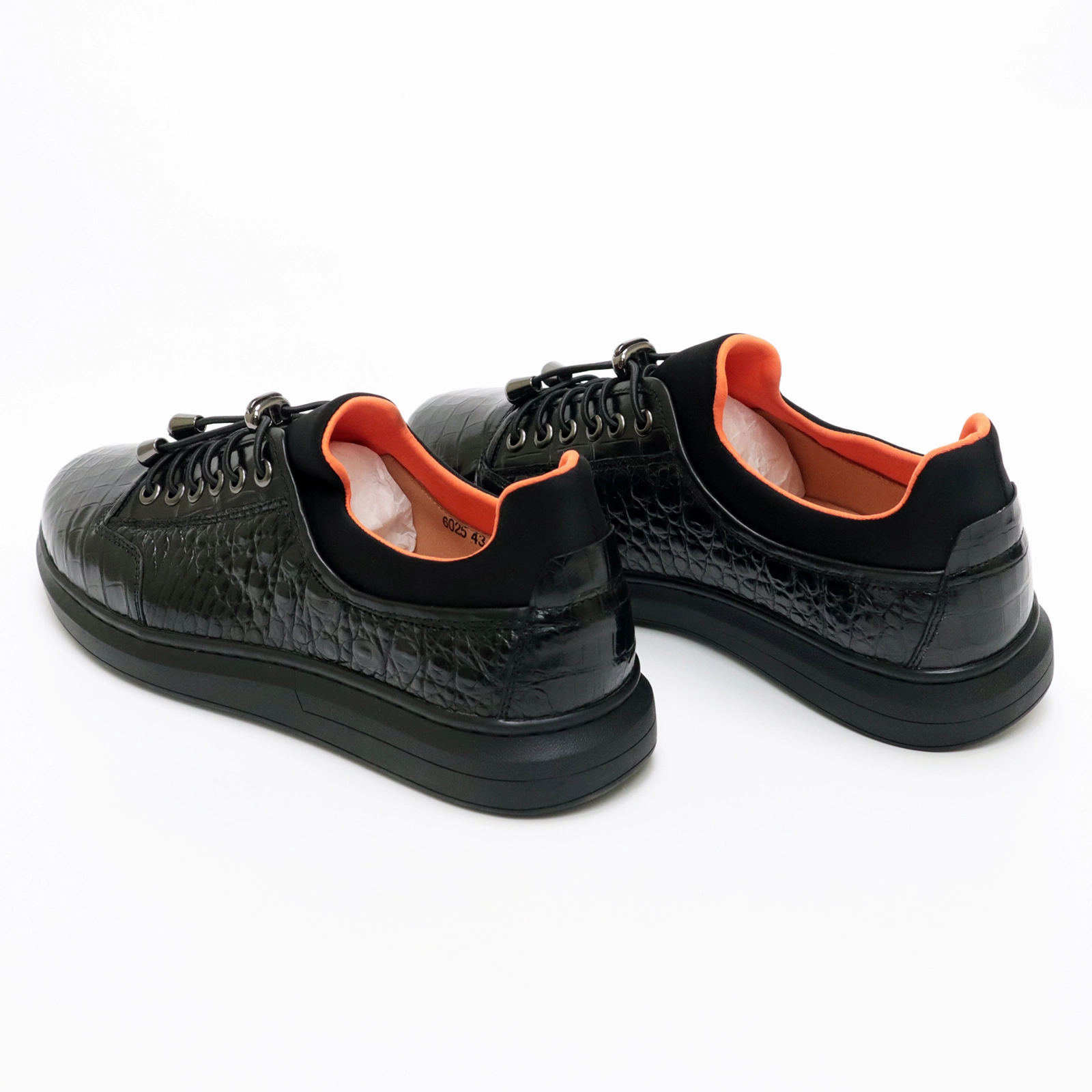 Loafers For Suits Men's Shoes Black Formal Business Classic Genuine Crocodile Leather