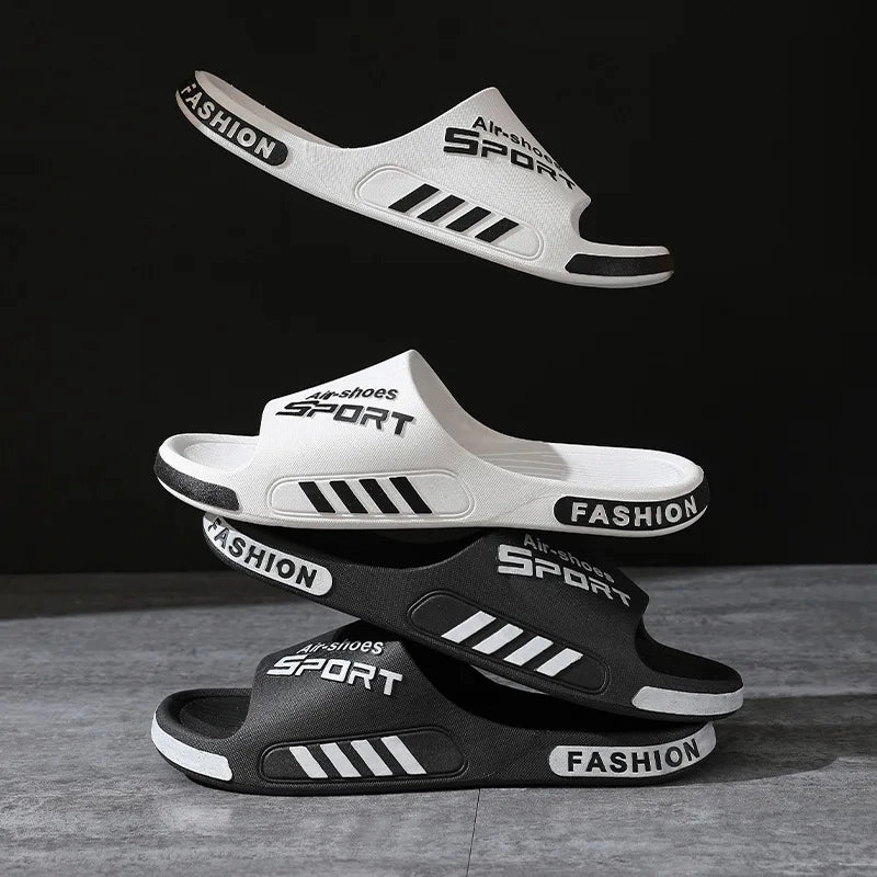 Men's Thick Sole Non-slip Beach Flip Flops Slippers